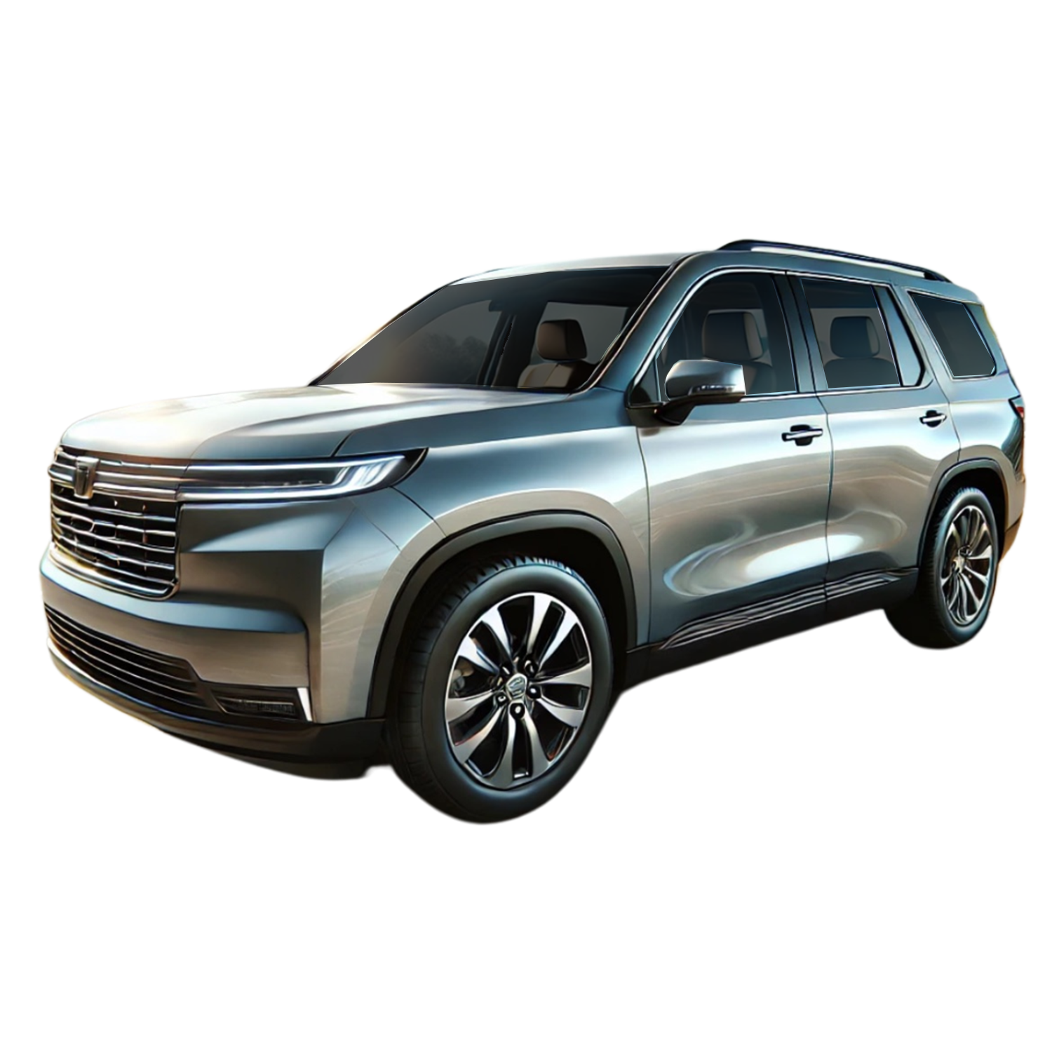Window tint 35% VLT preview on SUV