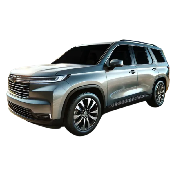 Window tint 5% VLT preview on SUV